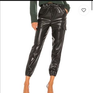 Revolve Lovers + Friends black leather pants